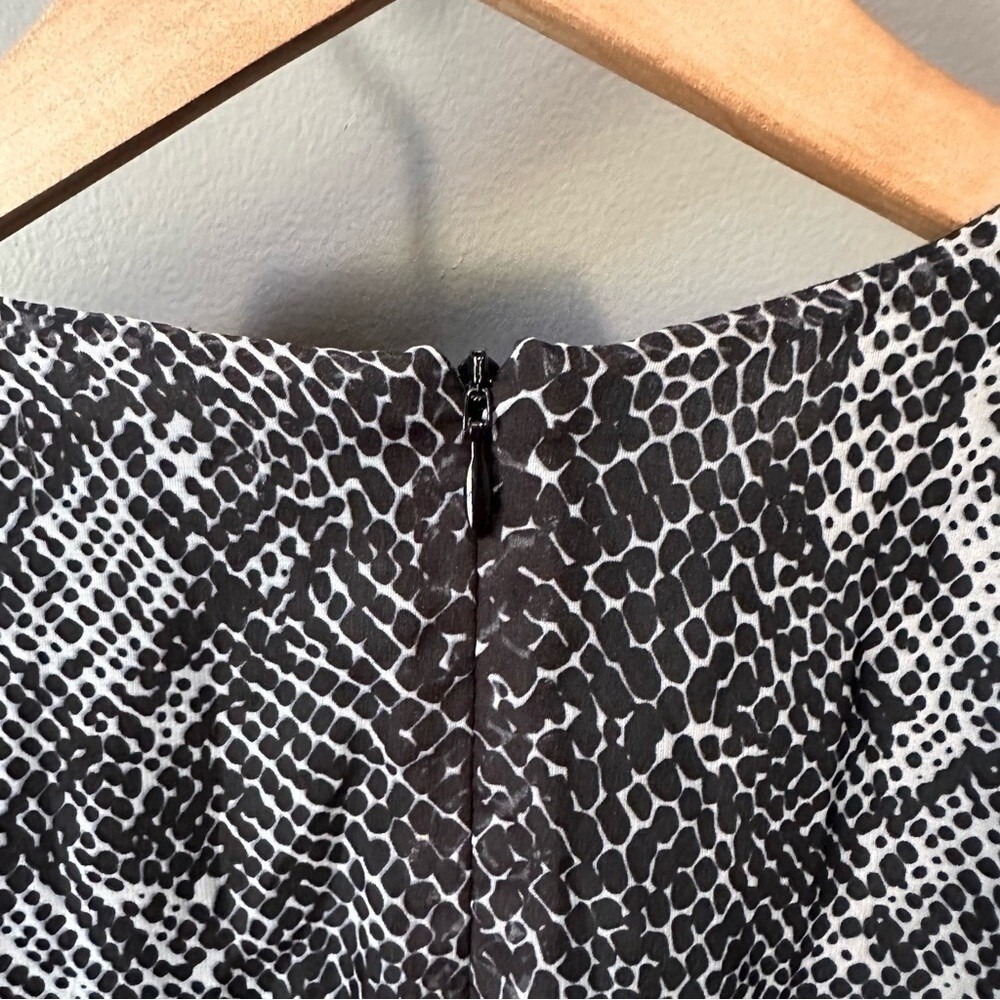 Manoush Cinched Waist Knee Length Dress | Size US4 | Snakeskin‎ Print - Picture 5 of 8
